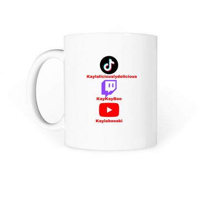 Mental Healing, a White Coffee Mug (back-view)