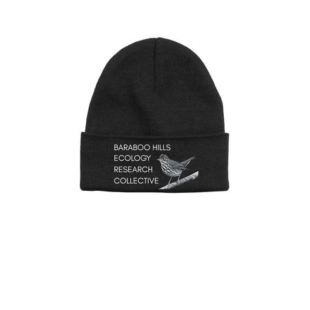 Winter Fundraiser, a Black Printed Base Camp Beanie