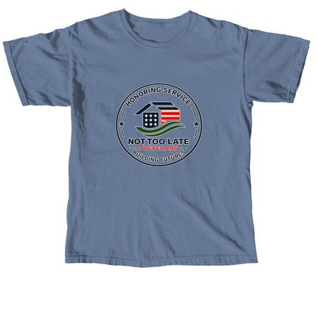 She Served, a Blue Jean Comfort Colors Unisex Tee