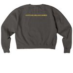 Carlos El Grande "Sonerito"&nbsp;, a Pepper Comfort Colors Women's Crewneck Sweatshirt (back-view)
