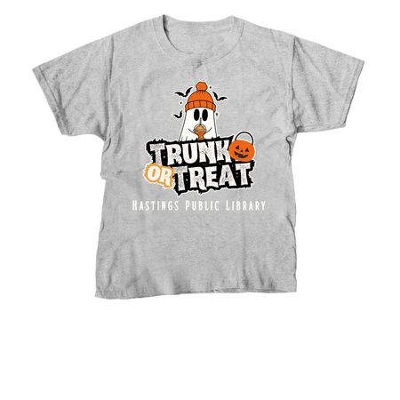 HPL Trunk or Treat, a Sport Grey Youth Unisex Tee