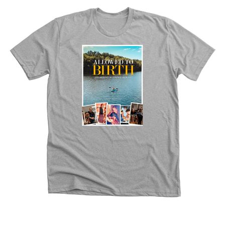 Poster merch, a Athletic Heather Premium Unisex Tee