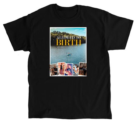 Poster merch, a Black Classic Unisex Tee
