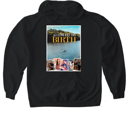 Poster merch, a Black Gildan Softstyle Pullover Hoodie