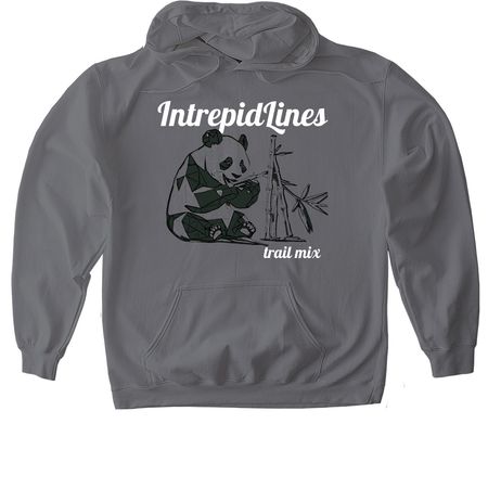 Trail Mix, a Charcoal Gildan Softstyle Pullover Hoodie