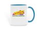 You Can't Stop Us, a Light Blue Two-Tone Ceramic Mug