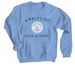 Ambleside High School, a Carolina Blue Crewneck Sweatshirt