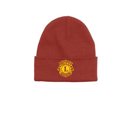 La Center Lions Beanies, a Flame Printed Base Camp Beanie