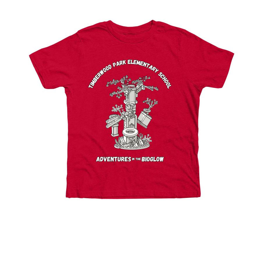 TPES FLL Shirt All White, a Heather Red Premium Youth Tee