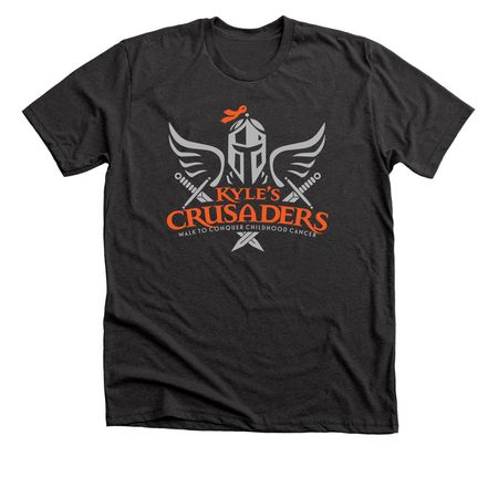 Kyle?s Crusaders ?Honoring a Wish? Tee, a Dark Grey Heather Premium Unisex Tee