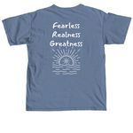2026 ALL YEAR ROUND 4 LIFE, a Blue Jean Comfort Colors Unisex Tee (back-view)