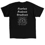 2026 ALL YEAR ROUND 4 LIFE, a Black Classic Unisex Tee (back-view)
