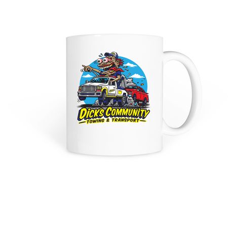 Jimbo Mugs, a White Coffee Mug