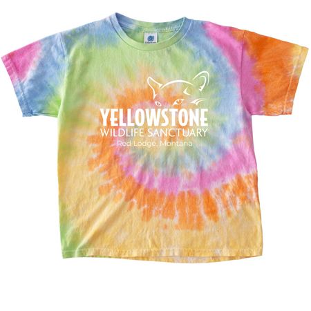 Yellowstone Wildlife Sanctuary Tshirts, a Eternity Youth Tie Dye Tee