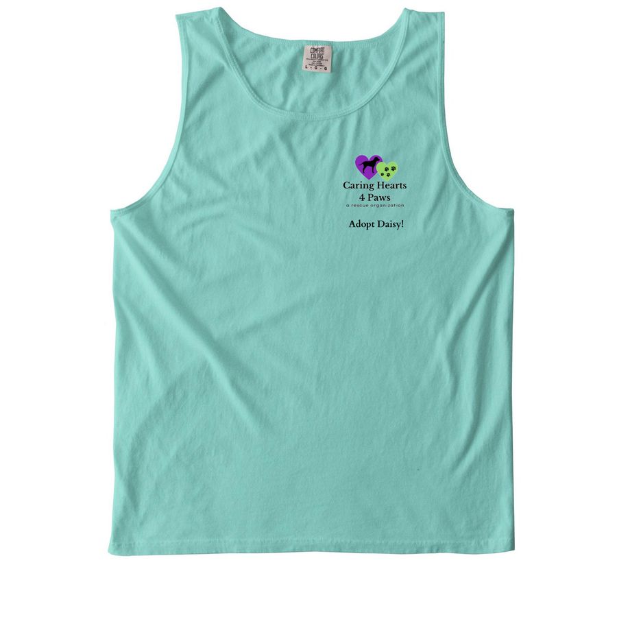Daisy, a Chalky Mint Comfort Colors Tank Top