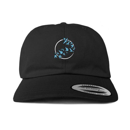 Let's Flock Together, a Black Printed Classic Baseball Cap
