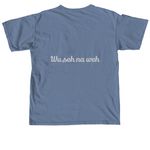 New release&nbsp;, a Blue Jean Comfort Colors Unisex Tee (back-view)