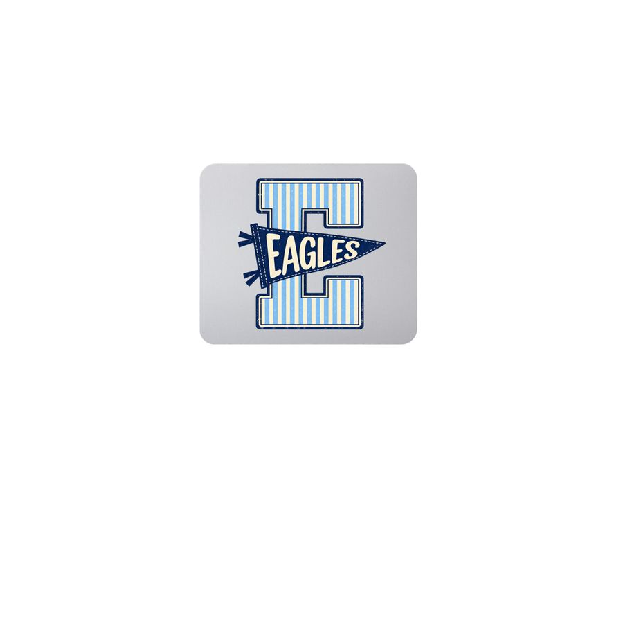 Varsity Haslet Eagles Mousepad, a White Full Color Mouse Pad