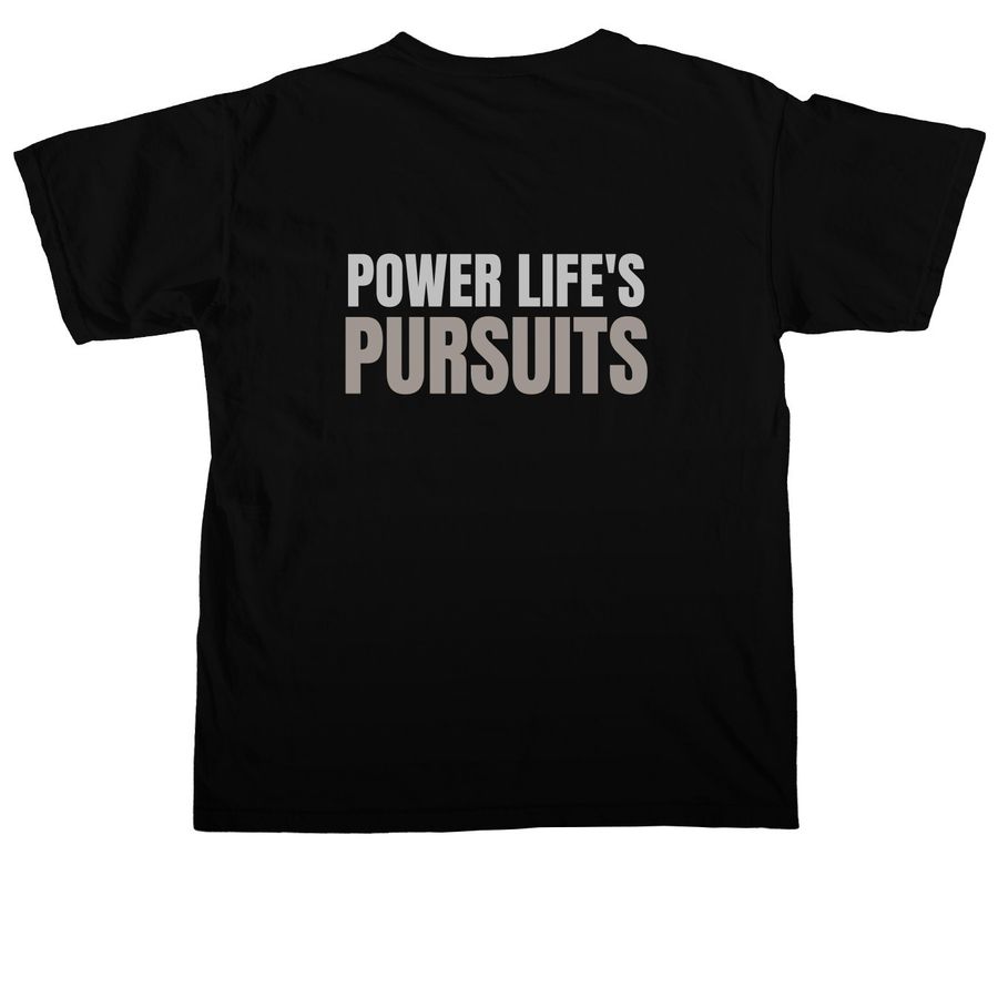 FitSpan Medford 2, a Black Comfort Colors Unisex Tee (back-view)