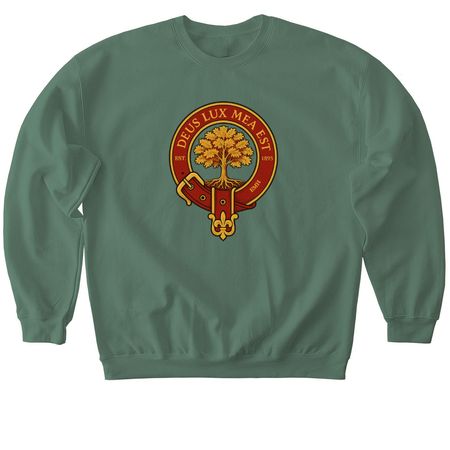 The Respect & Protect, a Military Green Softstyle Crewneck Sweatshirt