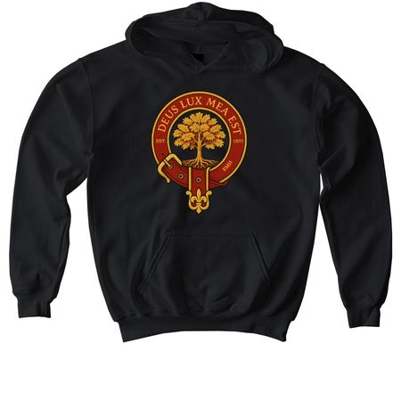 The Respect & Protect, a Black Softstyle Youth Pullover Hoodie