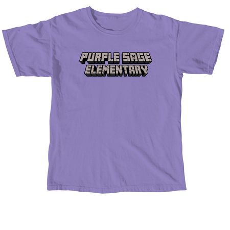 2025-26 Purple Sage Shirt, a Violet Comfort Colors Unisex Tee