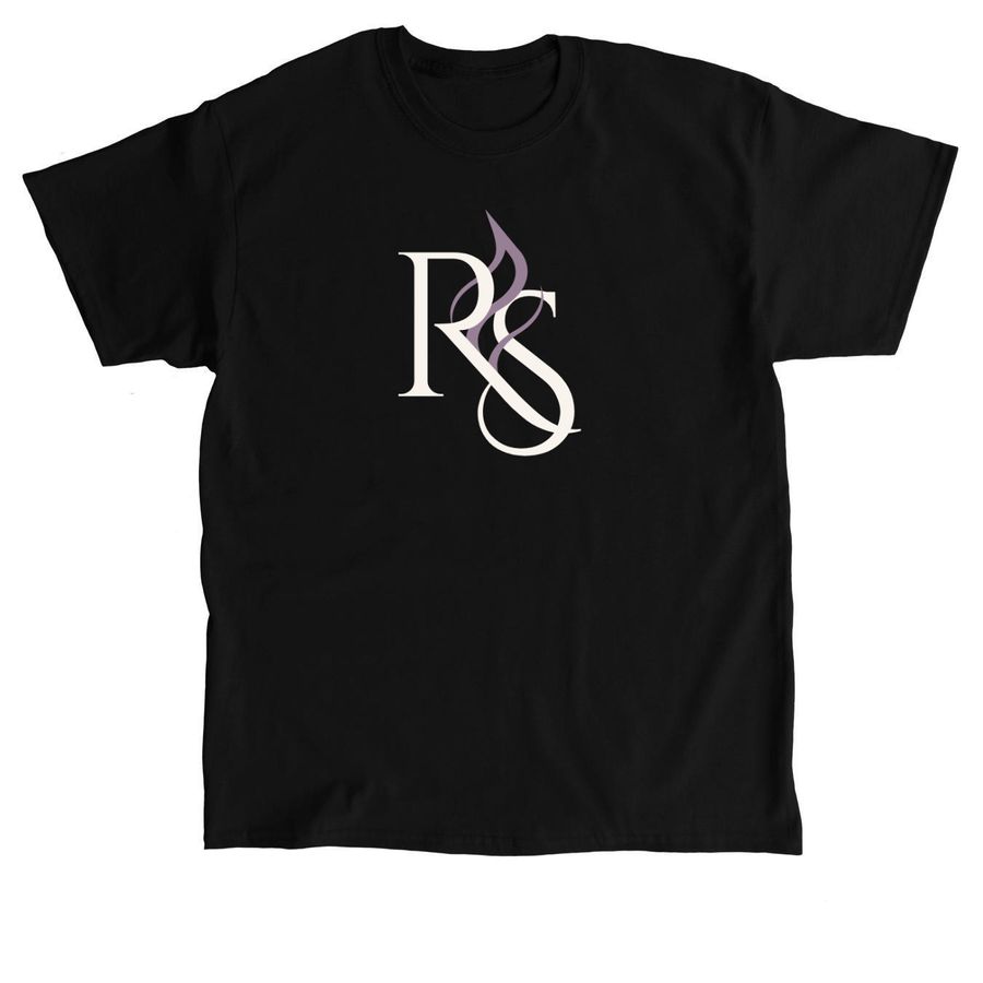 Large logo, a Black Classic Unisex Tee