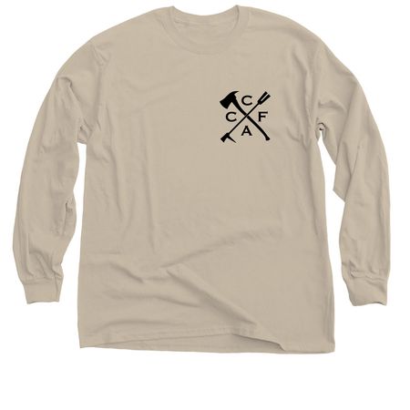 2026 CCFA design, a Sand Classic Long Sleeve Tee
