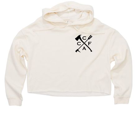 2026 CCFA design, a Bone Women?s Lightweight Cropped Hoodie
