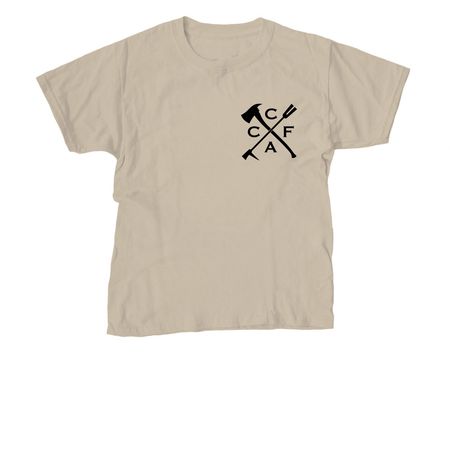 2026 CCFA design, a Sand Youth Unisex Tee