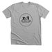 Round logo shirt, a Athletic Heather Premium Unisex Tee