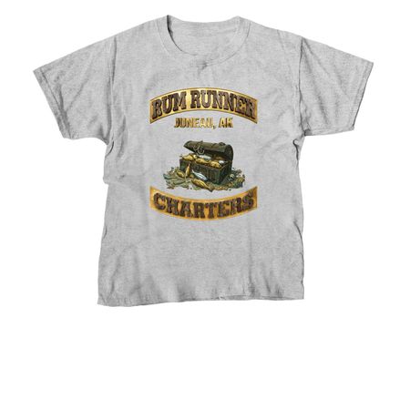 Fisherman's Treasure!, a Sport Grey Youth Unisex Tee