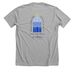 St. Alban's Swag, a Athletic Heather Premium Unisex Tee (back-view)