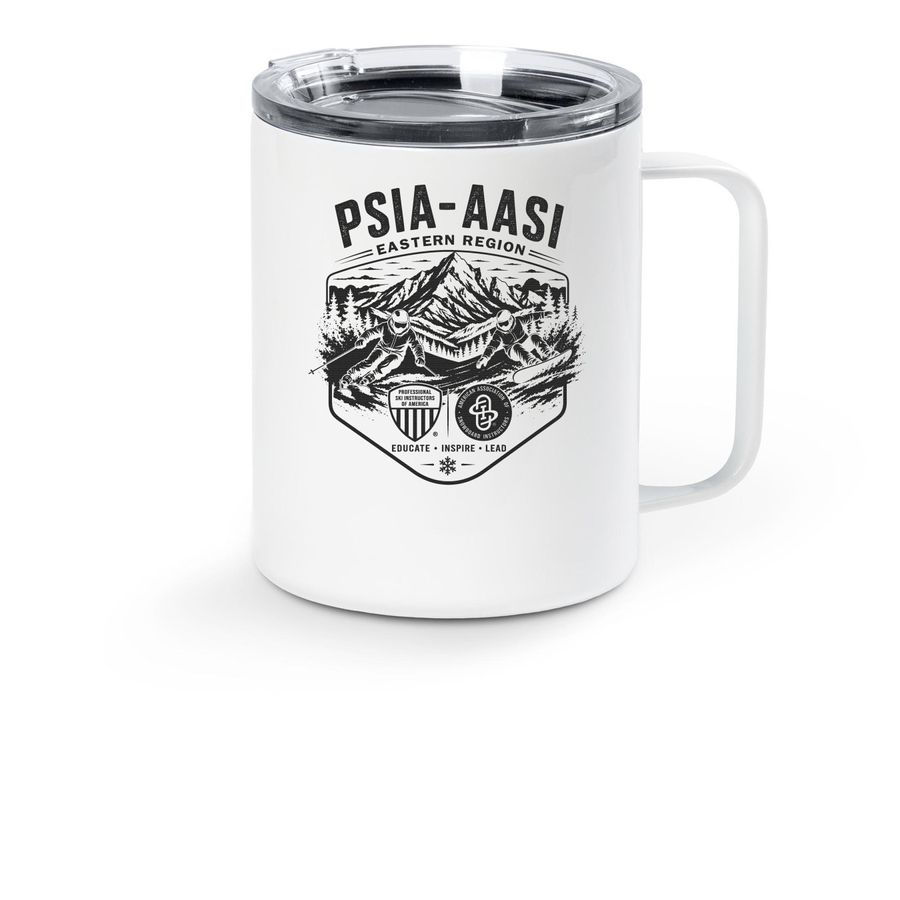 2026 Design Winner (image on travel mug), a White Stainless Steel Travel Mug
