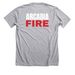 Arcadia Fire Support Shirt, a Athletic Heather Premium Unisex Tee (back-view)