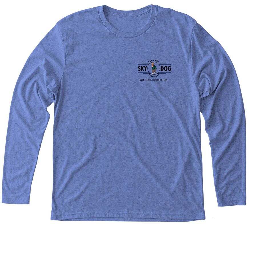 Fergus the Fighter&nbsp;, a Vintage Royal Triblend Long Sleeve Tee