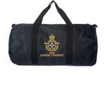 RBR JL'S DUFFEL BAG, a Black Camo Day Tripper Duffel Bag (back-view)