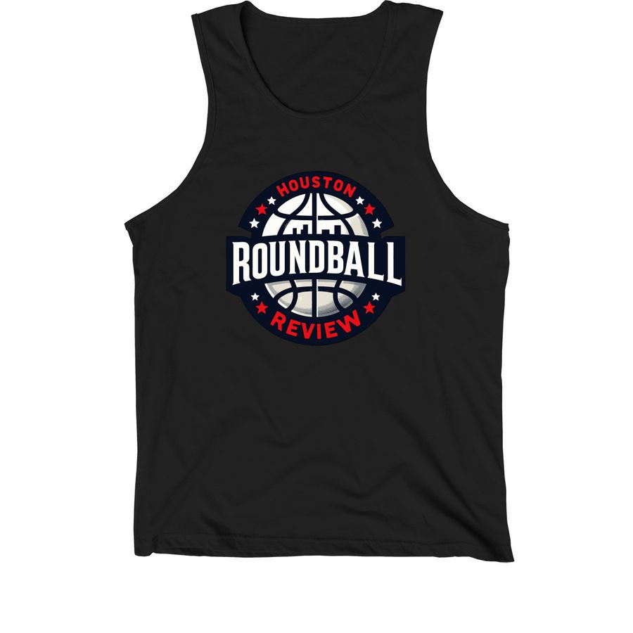 Bold Houston Roundball Review tank tops, a Black Premium Cotton Tank