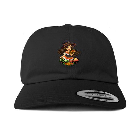 No me boosta, a Black Printed Classic Baseball Cap