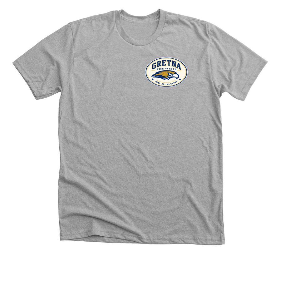GHS Alumni, a Athletic Heather Premium Unisex Tee