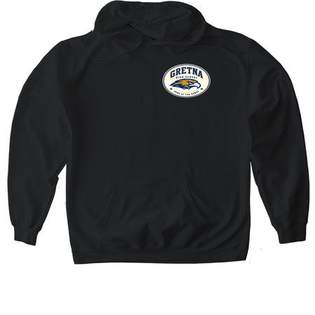 GHS Alumni, a Black Gildan Softstyle Pullover Hoodie