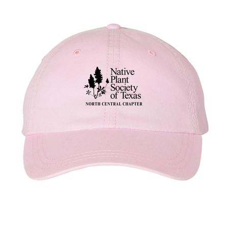 Baseball Caps & Bucket Hat - Black Logo, a Pink Printed Pigment Dye Baseball Cap