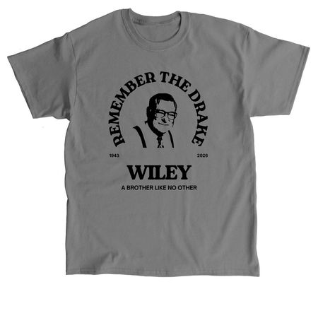 Remeber Wiley, a Charcoal Classic Unisex Tee
