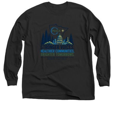 Counselor Advocacy, a Black Classic Long Sleeve Tee