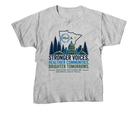 Counselor Advocacy, a Sport Grey Youth Unisex Tee