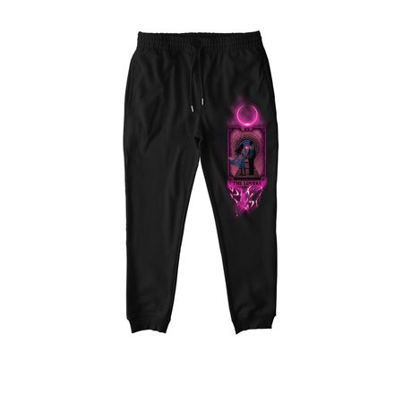 THE LOVERS, a Black Stanley/Stella Unisex Flyer Jogger