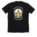 Midcoast Region Youth Football, a Solid Black Blend Premium Unisex Tee (back-view)