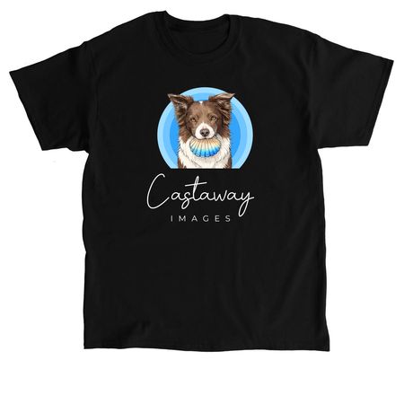 Shirts & Hoodies (White Text), a Black Classic Unisex Tee