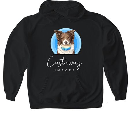 Shirts & Hoodies (White Text), a Black Gildan Softstyle Pullover Hoodie