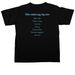 Play is learning, a Black Comfort Colors Unisex Tee (back-view)